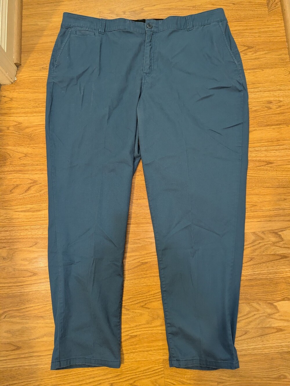 Women's Lane Bryant Casual Stretch Pants in Blue